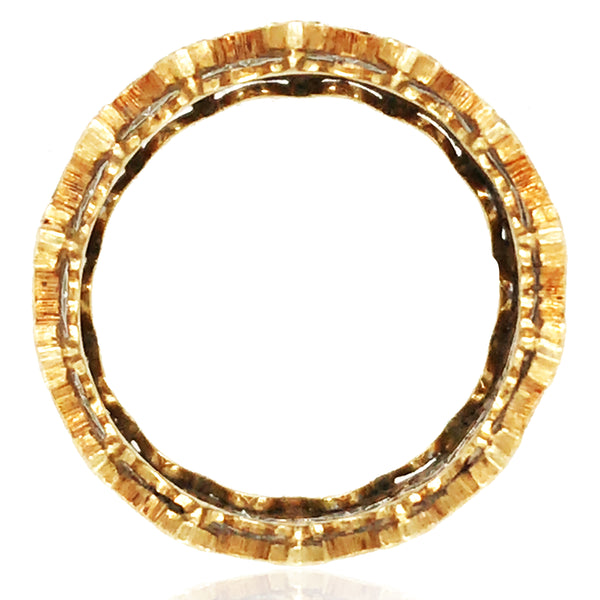 Buccellati, 18K Gold Diamond ring